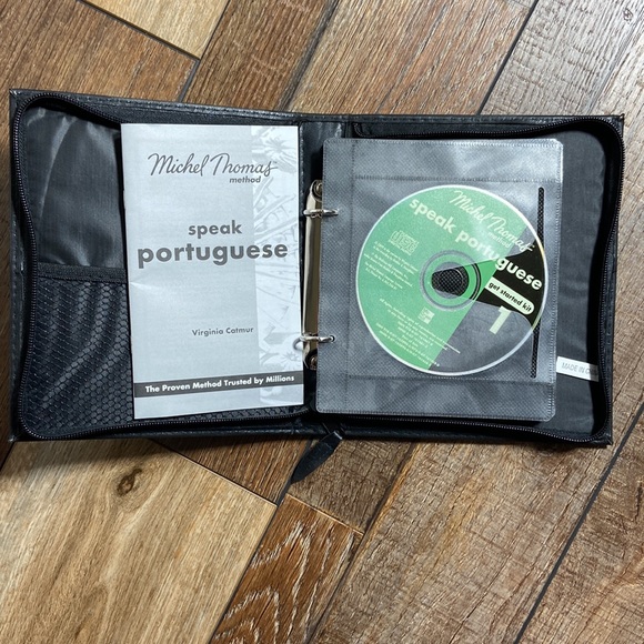 Michel Thomas Method Learn to Speak Portuguese 8 CD Set with Case - Picture 6 of 11